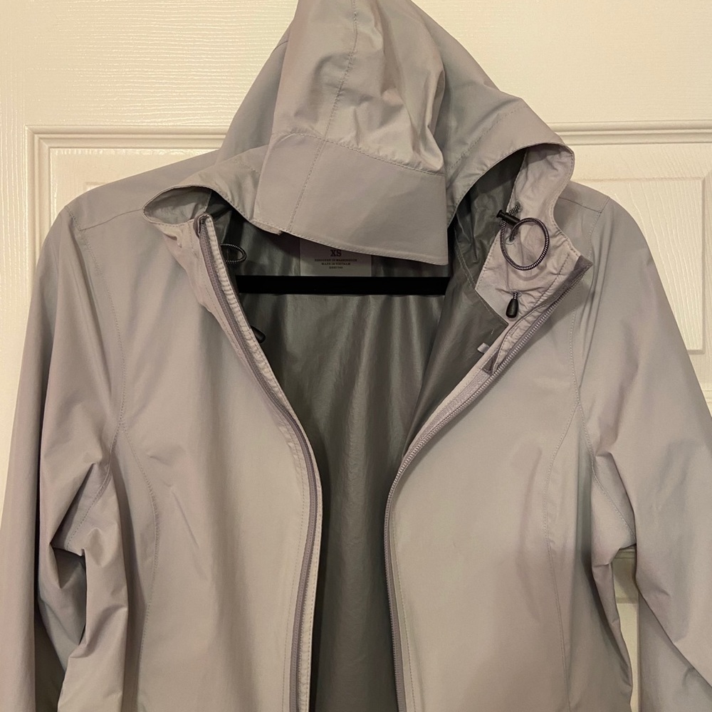 Rei Soft-Shell Rain Jacket, Xs, Light Grey - image 6